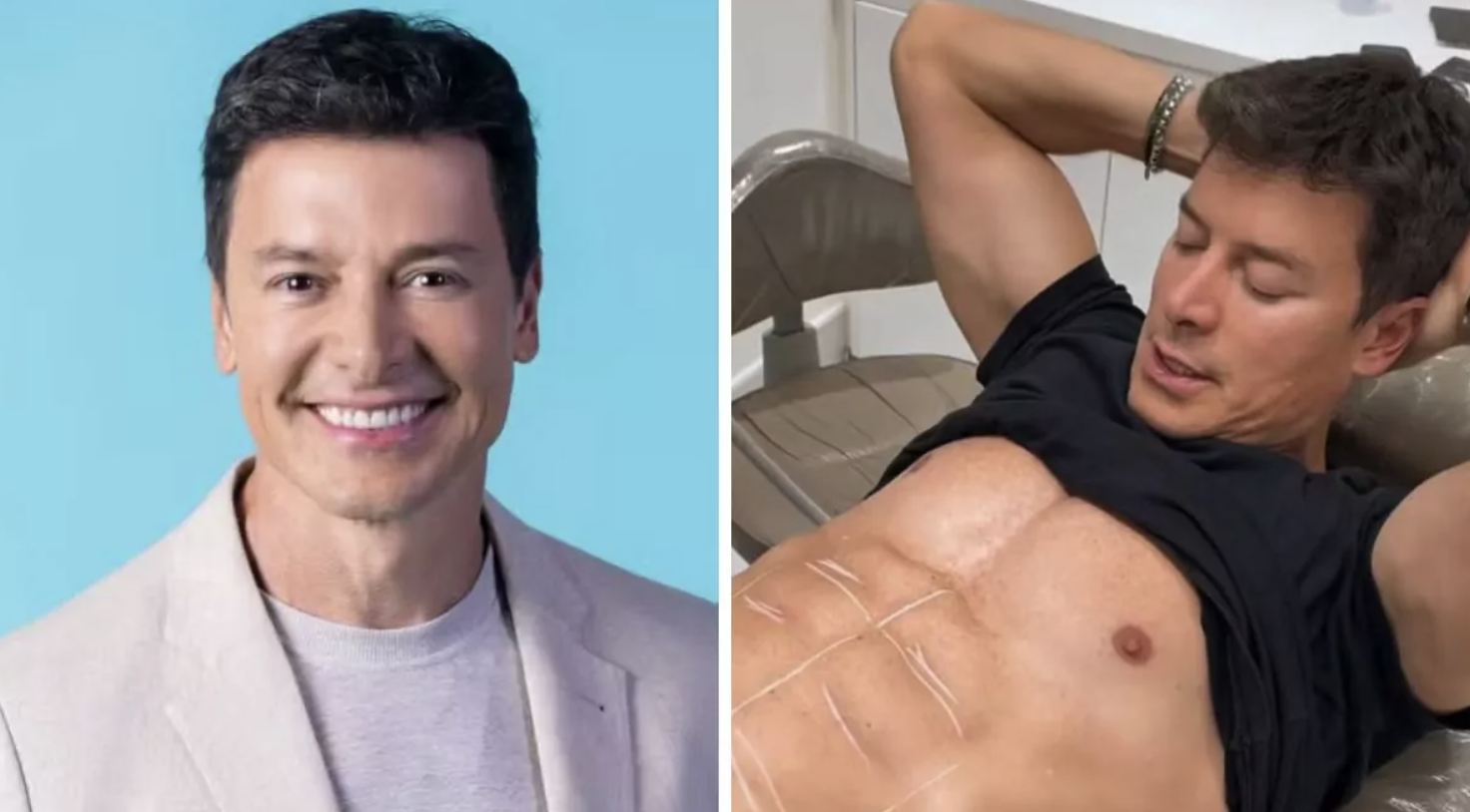 Rodrigo Faro investe em mudanças no corpo para a volta à Globo na Dança dos Famosos - Foto: Instagram