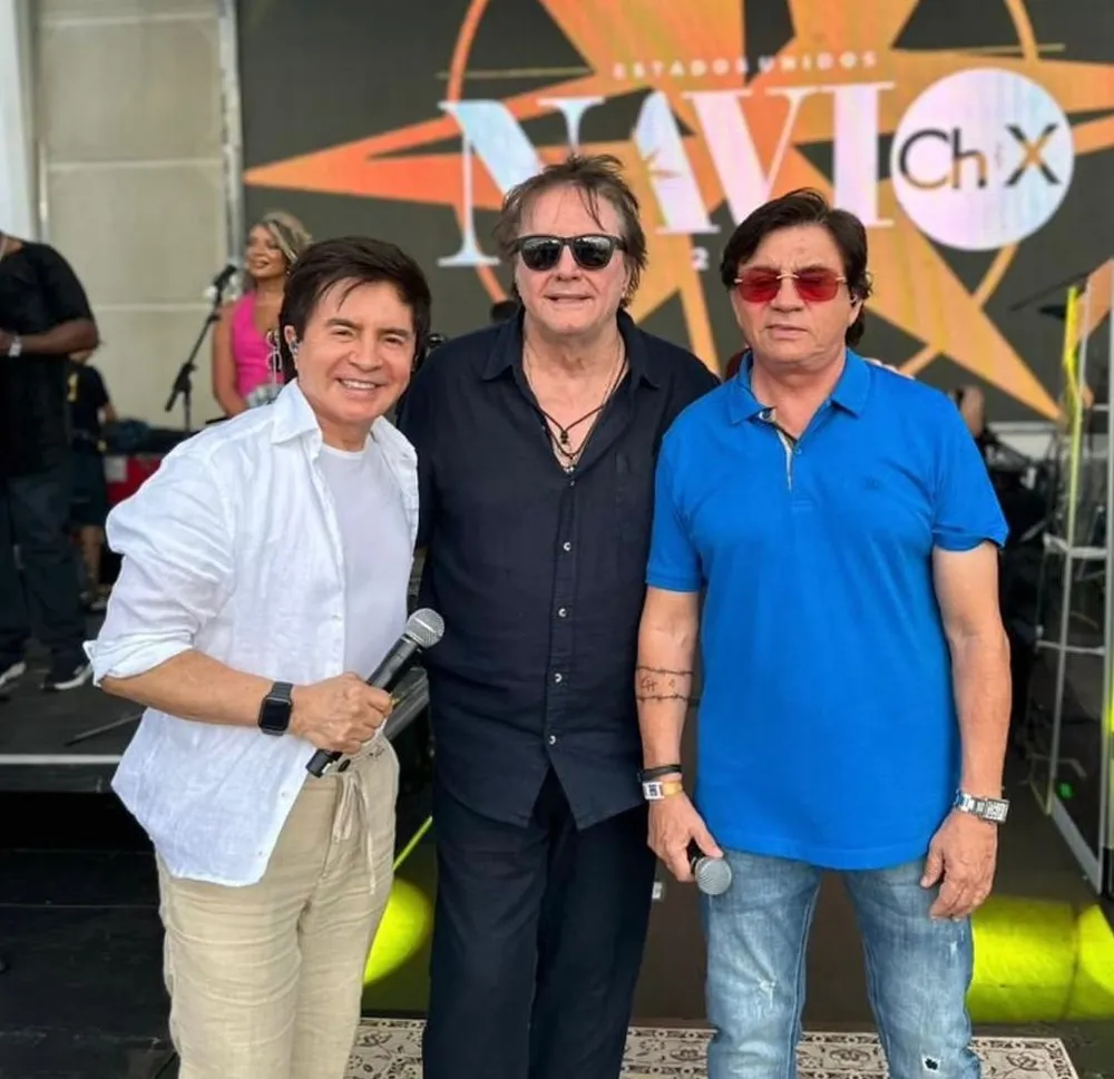 Promoação E Chitãozinho &Amp; Xororó Confirmam Fábio Jr. No Navio &Quot;Chx: Uma História De Sucesso&Quot; 2 Xororó, Fábio Júnior E Chitãozinho — Foto: Reprodução: Instagram