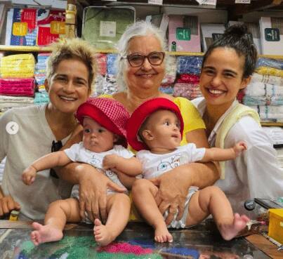 Nanda Costa Registra Momento Especial Das Filhas Com A Bisavó: ''Grata E Orgulhosa Por Isso''