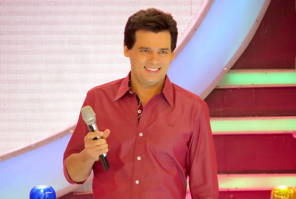 Sbt Completa 41 Anos Nesta Sexta-Feira (19) E Segue Trazendo Novidades Em Sua Programação 9 Celso Portiolli No Programa Domingo Legal - Crédito Da Foto: Renato Cipriano