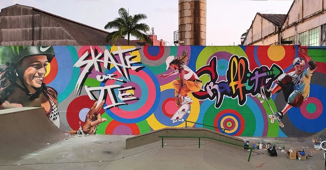 Silvio Santos Ganha Mural Com Arte Em Sua Homenagem Em Campo Limpo (Sp) - Fotos: Acervo Pessoal