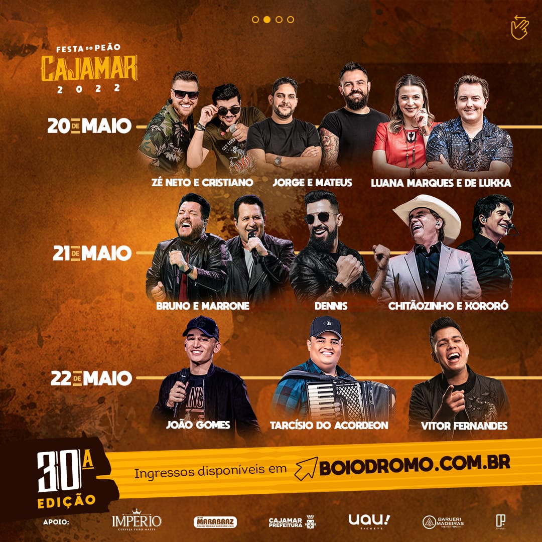 Edição de 2022 do Jaguariúna Rodeo Festival promete grandes emoções