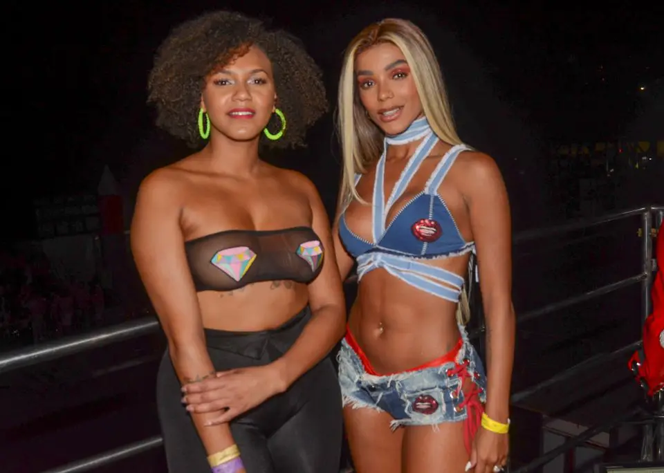 Claudia Leitte E Outros Cantores Agitaram A Micareta São Paulo, Realizado Na Arena Anhembi 4 Ex Bbb'S Jessilane E Bruna Gonçalves - Foto: Araujo / Azzi Agency