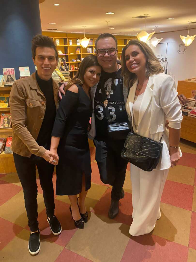 Gabriel Torres, Mara Maravilha, Felipeh Campos e Renata Banhara