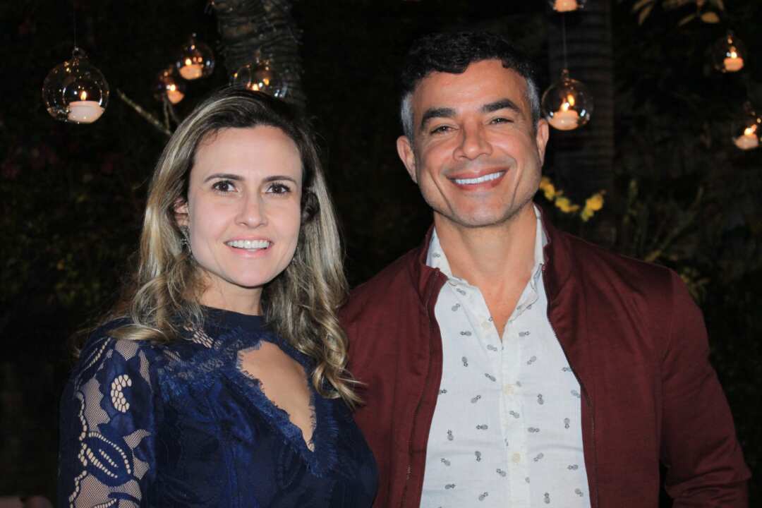 Ator Anderson Di Rizzi e a esposa Taíse Galante - Foto: Renato Cipriano - @renatocipriano / Divulgação