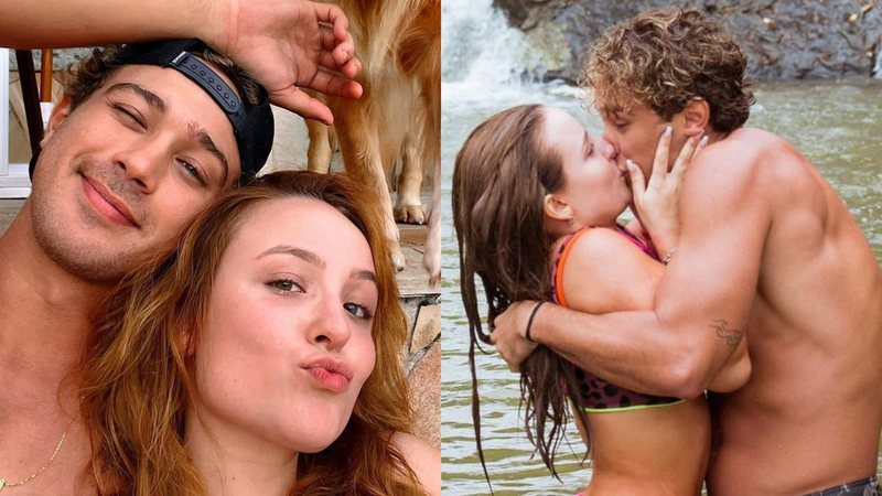 Larissa Manoela e André Luiz Frambach trocam declarações em um mês de namoro - Foto: Reprodução / Instagram