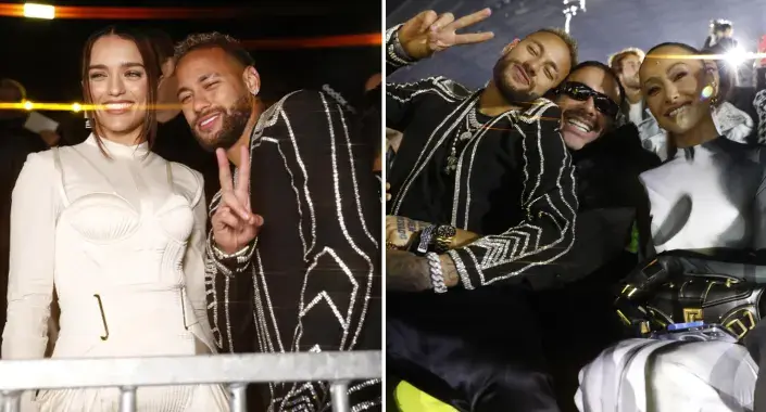 Solteiro Neymar Jr. ostenta look de R$ 46 mil em Paris - Foto: Getty Images / Iude