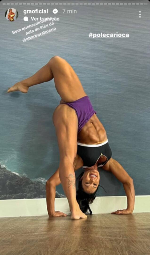 Gracyanne Barbosa choca com alongamento ousado - Reprodução/Instagram