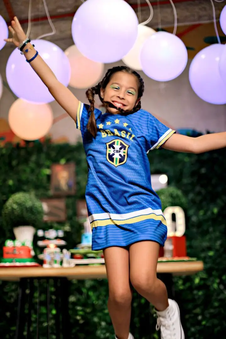 A Copa Da Valen! Valentina Melleu Comemora Aniversário De 10 Anos, Com O Tema Da Copa Do Mundo 2 Valentina Melleu