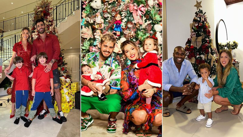 Famosos comemoram o Natal com suas famílias - Foto: Reprodução / Instagram