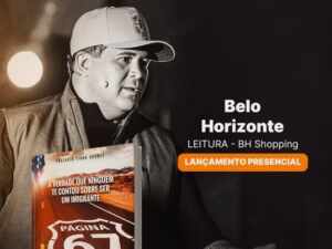 De volta ao Brasil, Bruno Avelar lança livro hoje