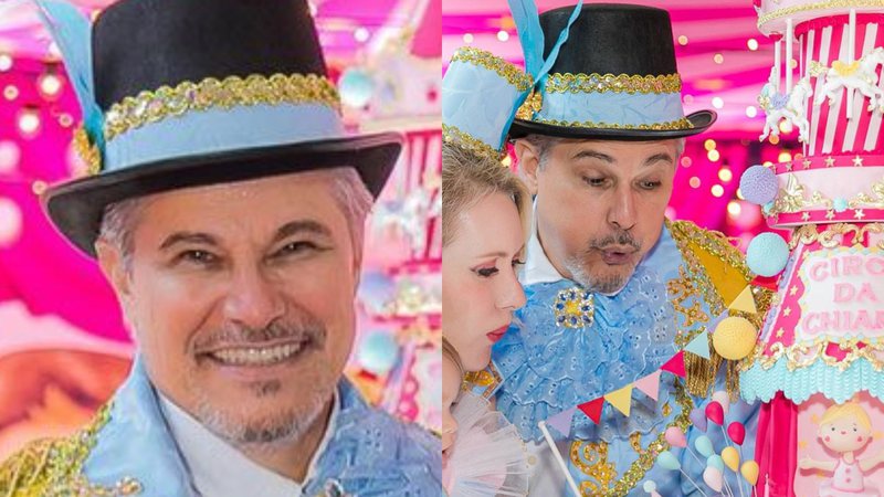 Que luxo! Edson Celulari celebra primeiro ano da filha com festão e web reage: 