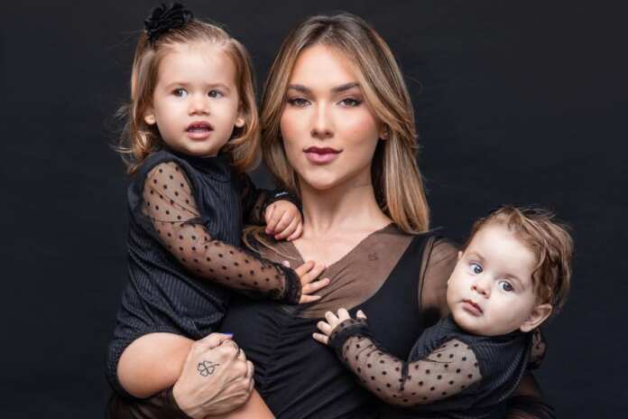 Virginia Fonseca com as filhas Maria Alice e Maria Flor – Reprodução/Instagram
