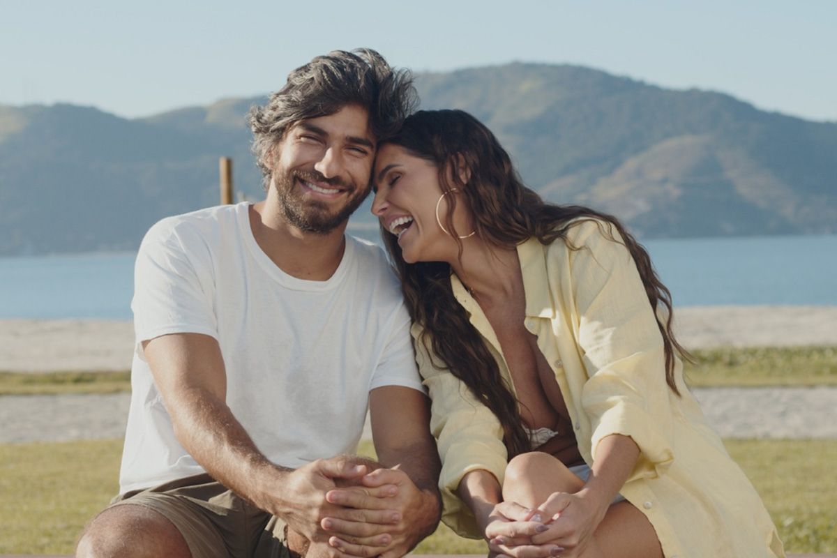 Deborah Secco e Hugo Moura estrelam campanha de Dia dos Namorados