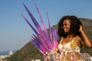 Ellen Belo representará a Mocidade Unida do Santa Marta no concurso da Rainha do Carnaval