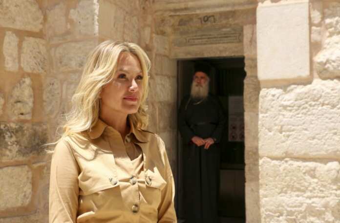Apresentadora Eliana em Jerusalém - Foto Divulgação / SBT