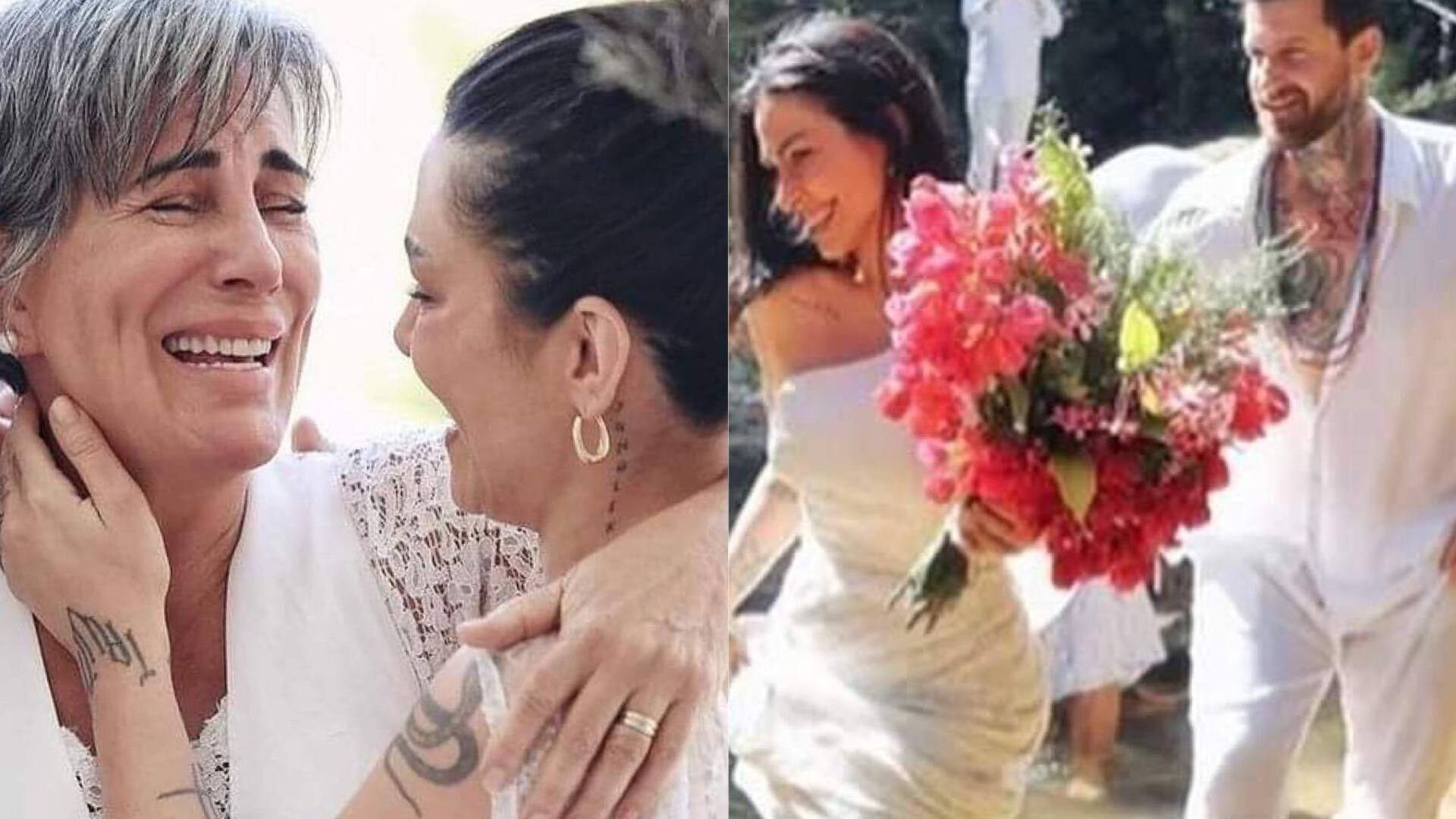 Gloria Pires surge aos prantos em fotos inéditas do casamento de Cleo. Reprodução/Instagram