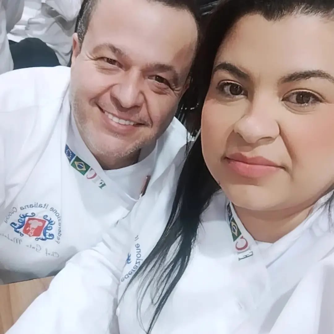 Sandra Figueiredo e Guto Medeiros