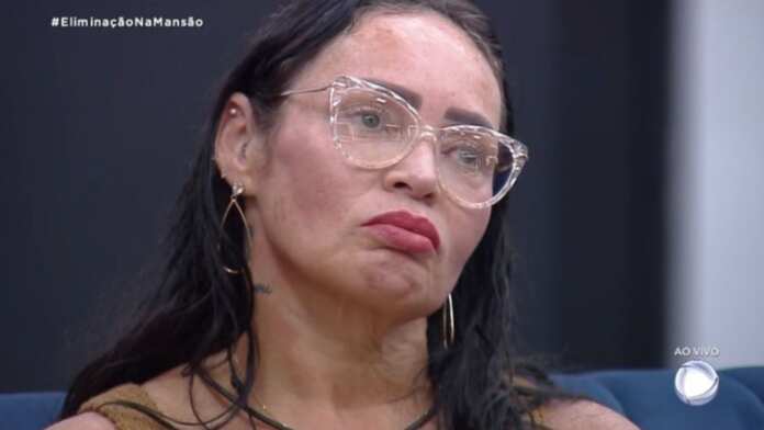 Sandra Melquiades eliminada de 'A Grande Conquista'. Reprodução/Record TV