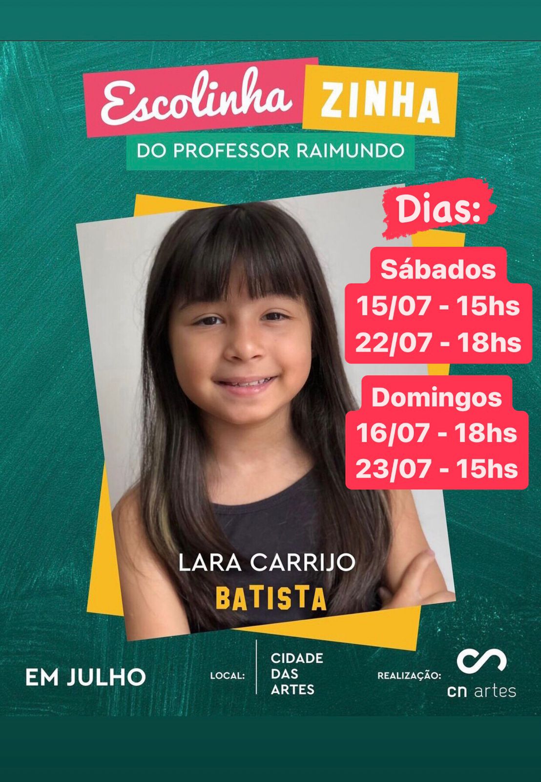 Lara Carrijo Brilha Nos Palcos Com O Personagem Seu Batista Em 'A Escolhazinha Do Professor Raimundo