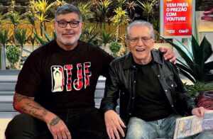 Alexandre Frota retorna Triunfante ao “A Praça é Nossa” com Carlos Alberto de Nóbrega