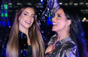 Carla Prata e Lud Prado curtem último dia do Festival The Town