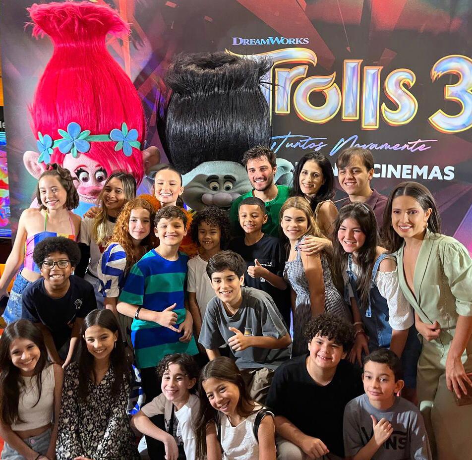 Miguel Galhardo Prestigia a Première de 'Trolls - Juntos Novamente' no Mundo Infantil - Foto: Roberto Filho/ Brazil News