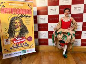 Giovana Pedrosa: A Tina de ‘Todas as Flores’ brilha em ‘As Artimanhas de Molière’; veja!