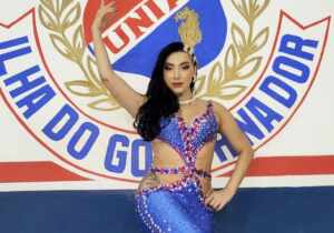 Cria da casa, Amanda Fernandes se prepara para estrear como musa da União da Ilha em 2024