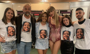 Família de Ana Clara Benevides encontra Taylor Swift em último show da cantora no Brasil