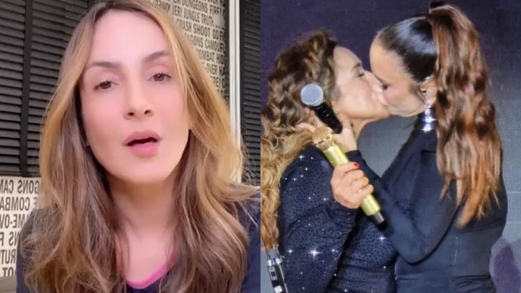 Claudia Leitte responde se beijaria Daniela Mercury e Ivete e surpreende