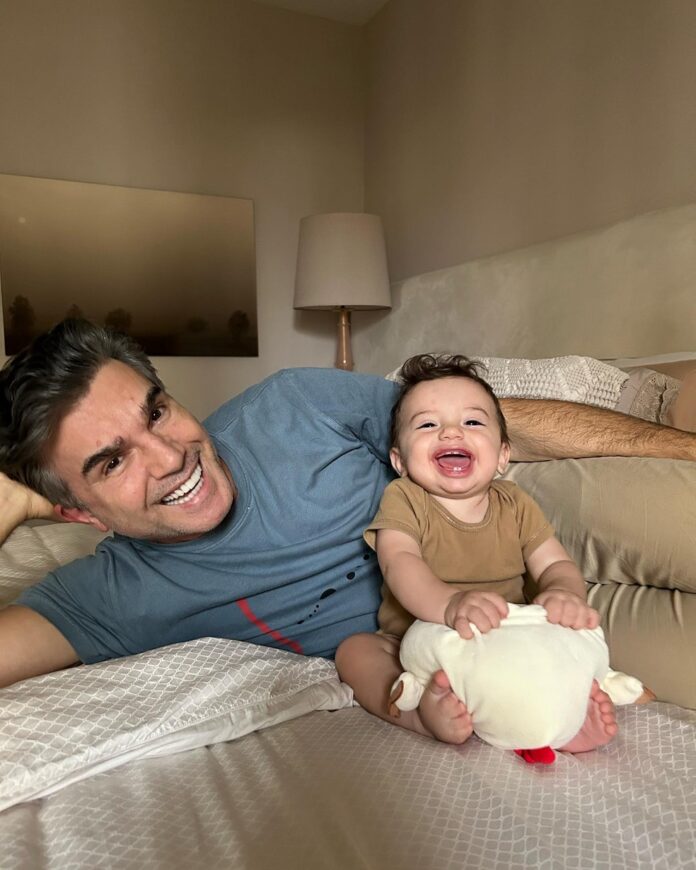 Jarbas Homem de Mello e Luca, seu filho com Claudia Raia — Foto: Instagram