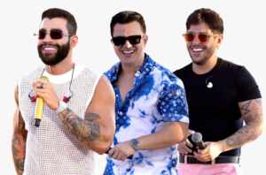 Gusttavo Lima anuncia música com Hugo & Guilherme