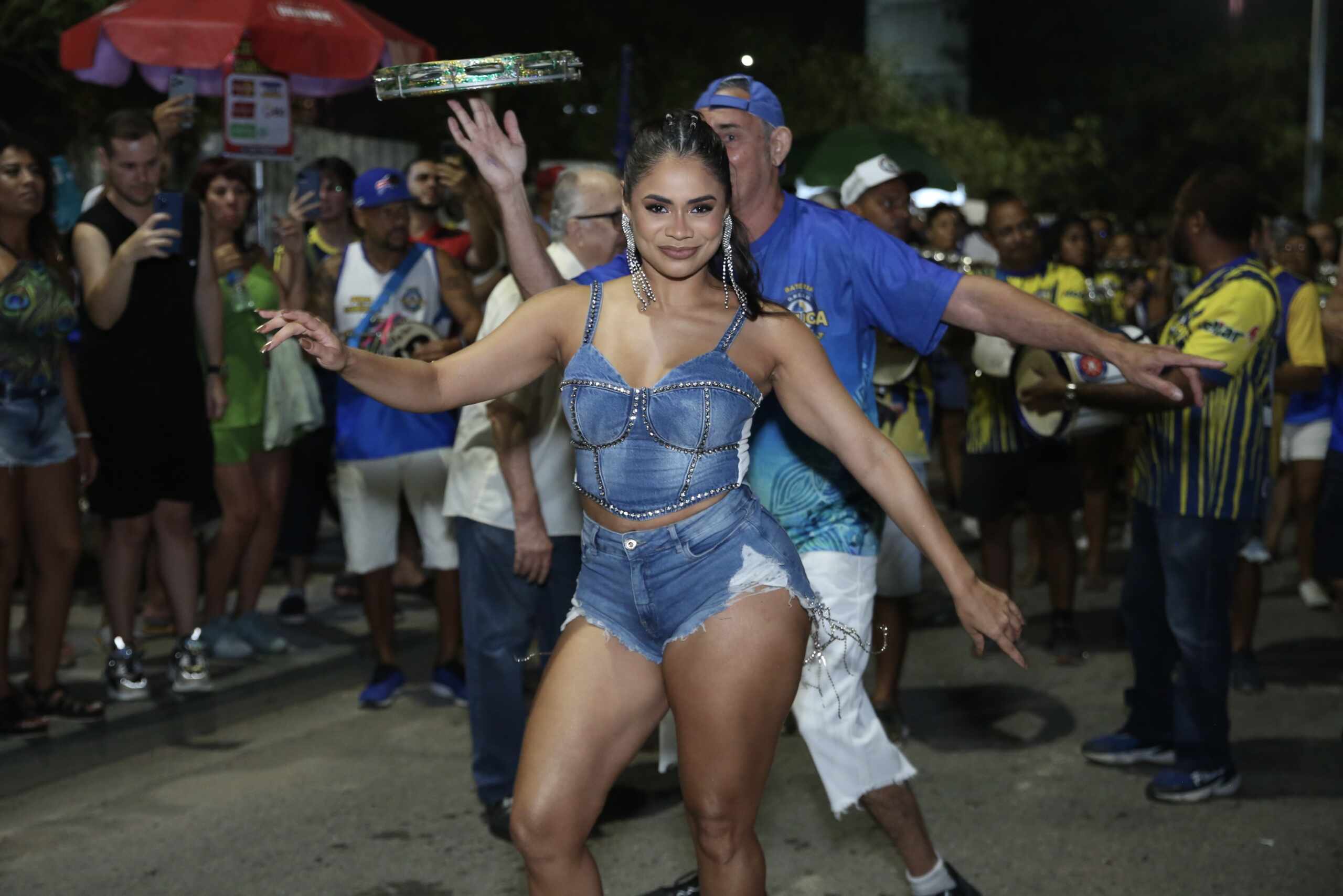Lexa Brilha No Último Ensaio Da Unidos Da Tijuca Para O Carnaval 2024 - Fotos: Roberto Filho /Brazil News