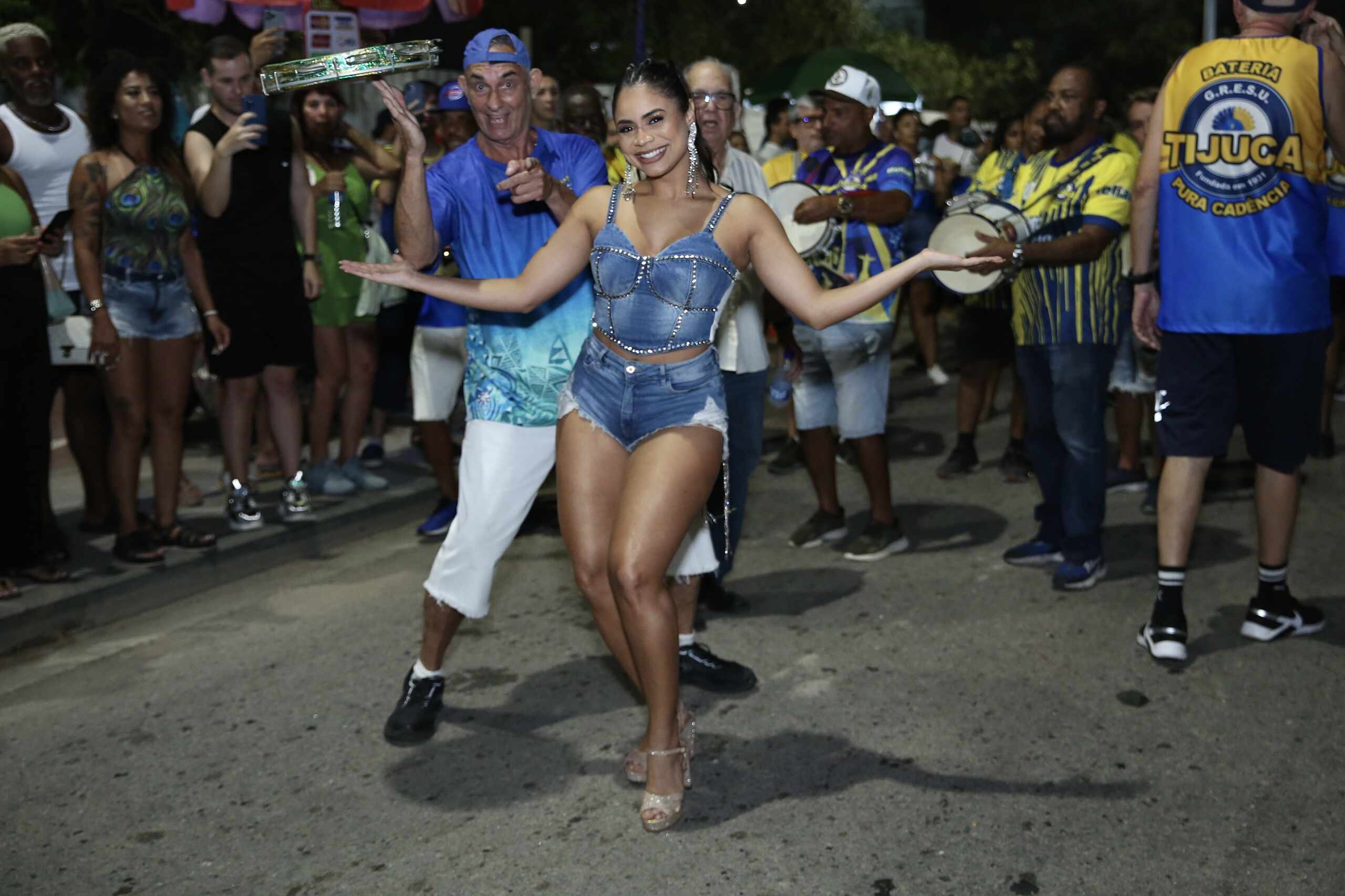 Lexa Brilha No Último Ensaio Da Unidos Da Tijuca Para O Carnaval 2024 - Fotos: Roberto Filho /Brazil News