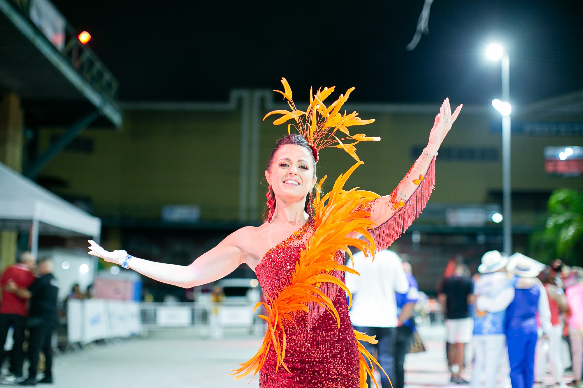 Musa da Educação, Tatiana Breia participa de Esquenta do Carnaval 2024