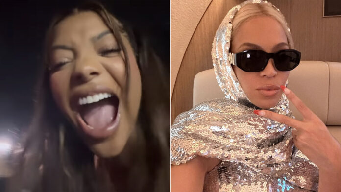 Ludmilla agradece a si mesma ao encontrar Beyoncé: ‘Obrigada'