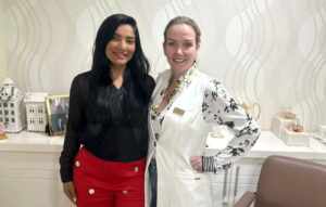 Cirurgiã dentista Maria Reis busca por Dra. Luciana Granja para parceria com harmonização facial