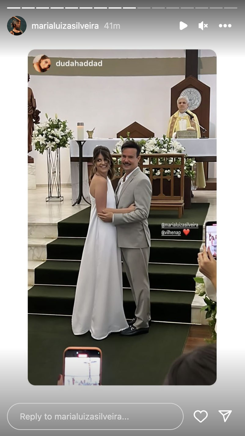 Casamento Paulinho Vilhena Maria Luiza 4 Egobrazil