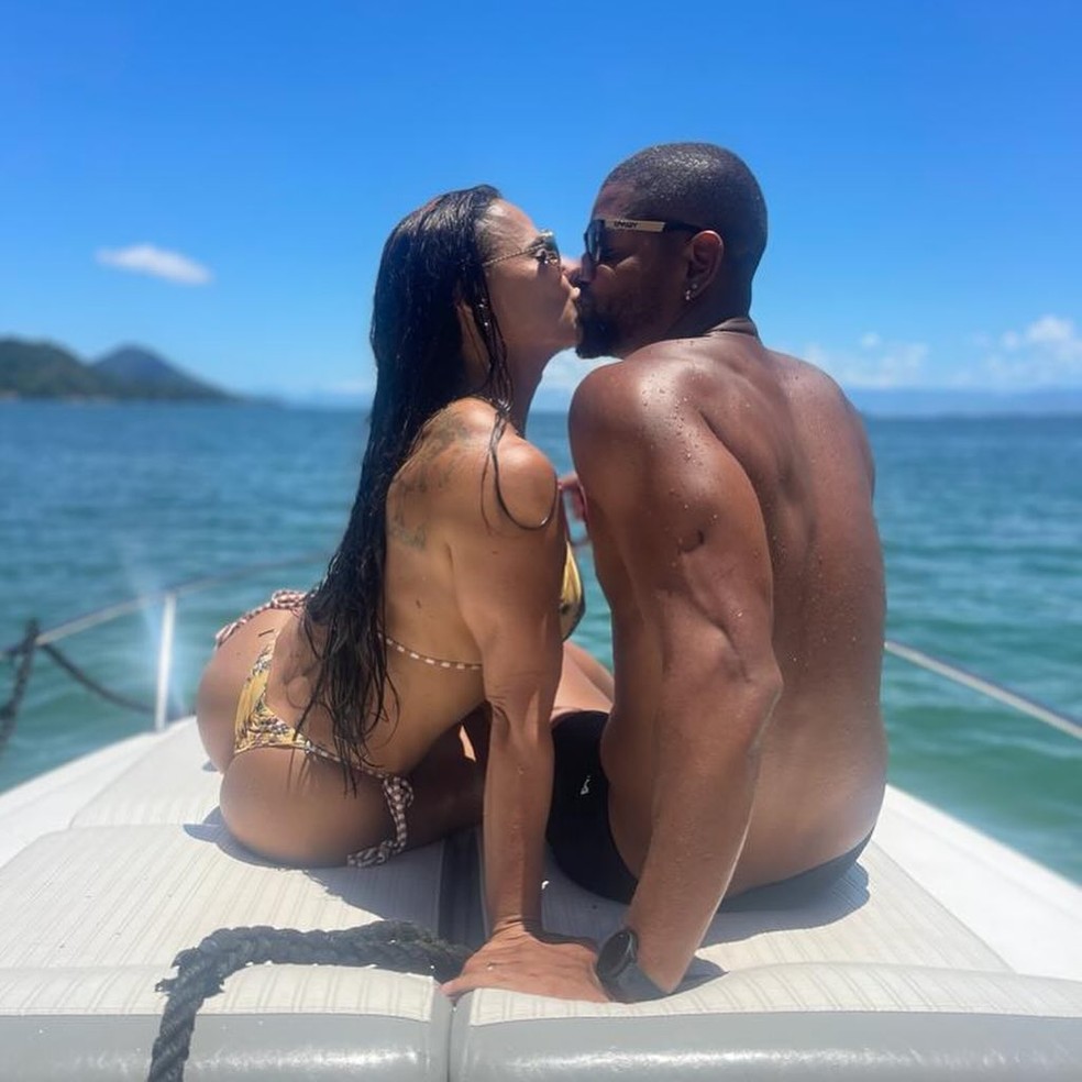 Viviane Araújo E Guilherme Militão — Foto: Reprodução/Instagram