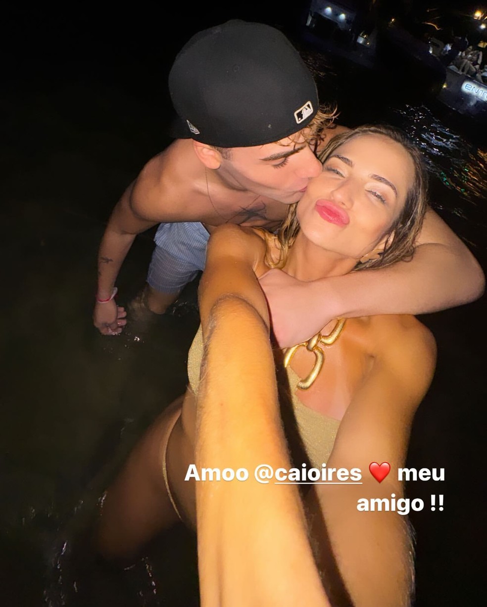 Caioo Cerqueira e Gabi Martins — Foto: Reprodução/Instagram