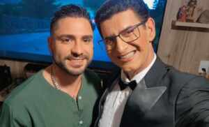 Cantor Português Leandro vai participar do BBB de Portugal e esteve no programa do tarólogo Val Cout