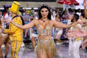 Empresária Cuiabana, Thatiana Rabelo estreia na Sapucaí e é convidada para o Camarote N1