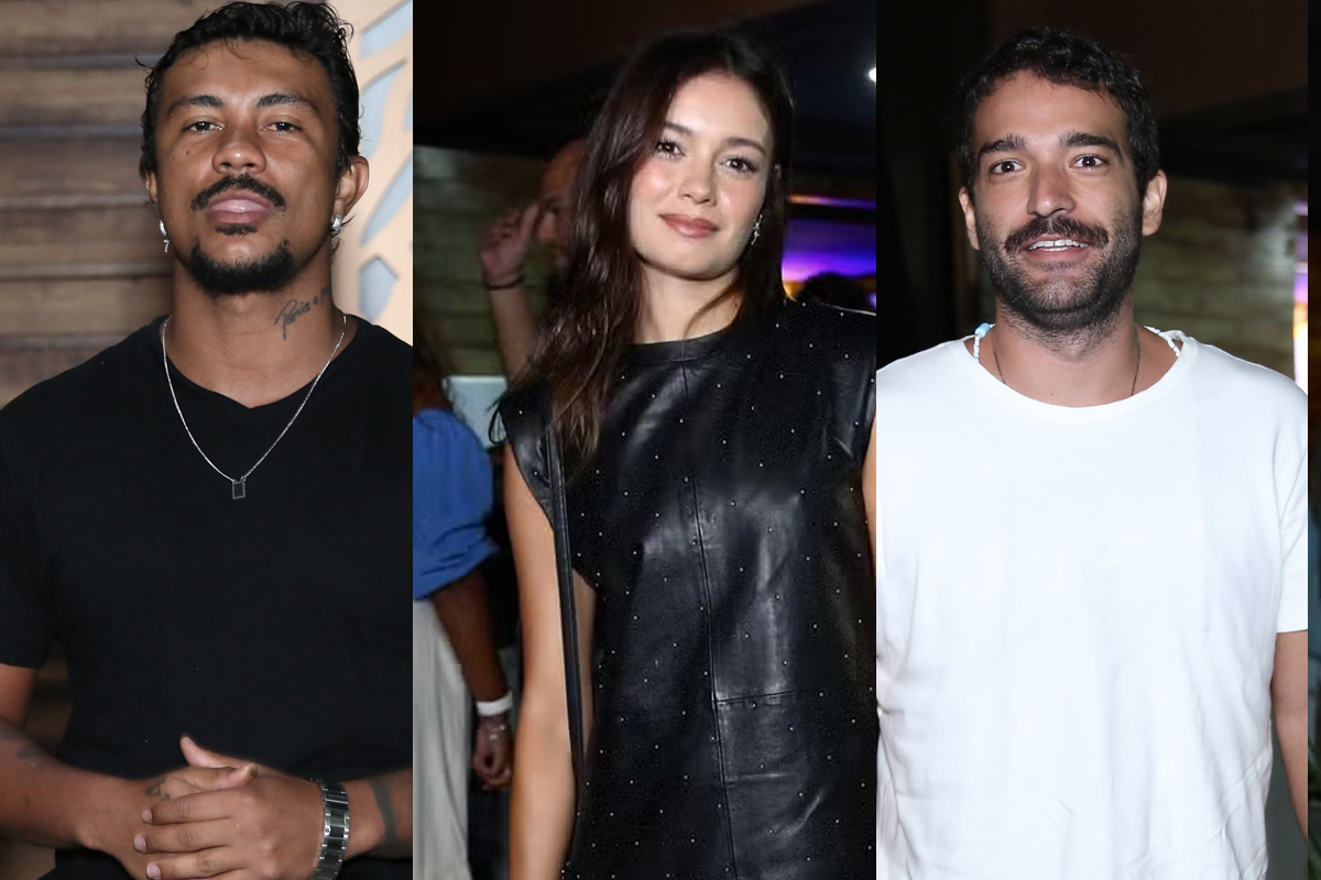 Humberto Carrão, Sophie Charlotte e mais atores assistem estreia de Renascer no RJ