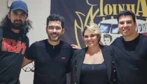 Ciliane Major prestigia memorável show da banda Liga Joe em Brasília