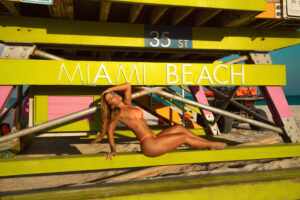 Taty Zatto: Celebrando 46 anos em Miami Beach com ensaio exclusivo