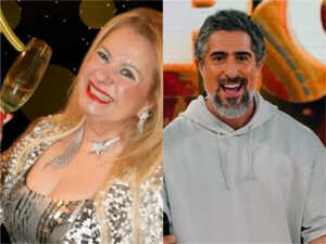 Lilian Gonçalves elogia novo quadro de karaokê e desafia Marcos Mion para cantoria animada