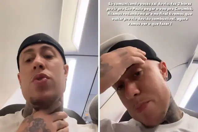 MC Daniel fala de perrengue em voo – Reprodução/Instagram