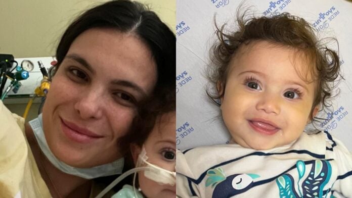 Filha de Kamilla Salgado deixa o hospital após 8 dias na UTI: 