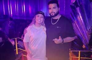 Tá podendo! Dj Carol Favaro ganha noite  vip em show de Cristina Aguilera